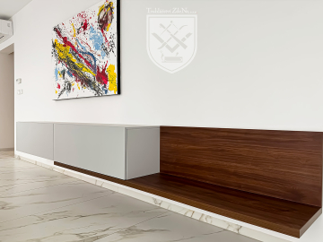 Komoda v obývacej izbe